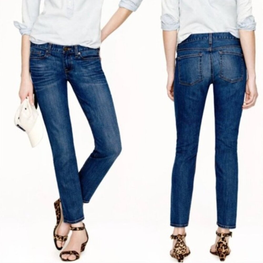 J. Crew Women's Straight Leg Jeans - Blue